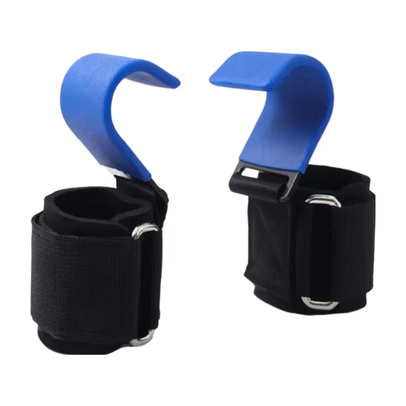 2Pcs Non-Slip Weight Lifting Hookspremium Pair of Straps Weightlifting Deadlift Chin Pull up and Exercise Fitness Hook Training